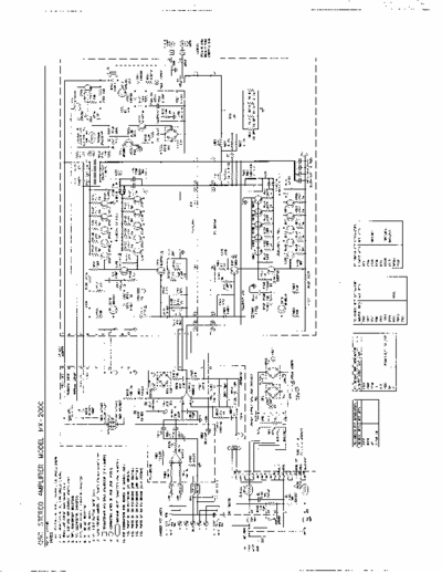 QSC Series MX 2000 Graph for repair